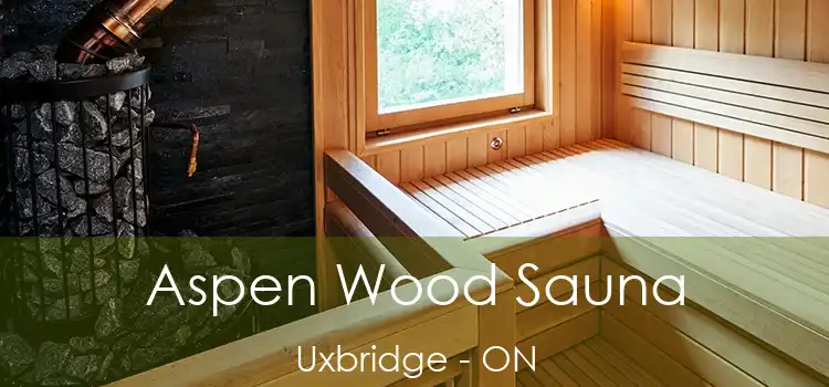  Aspen Wood Sauna Uxbridge - ON