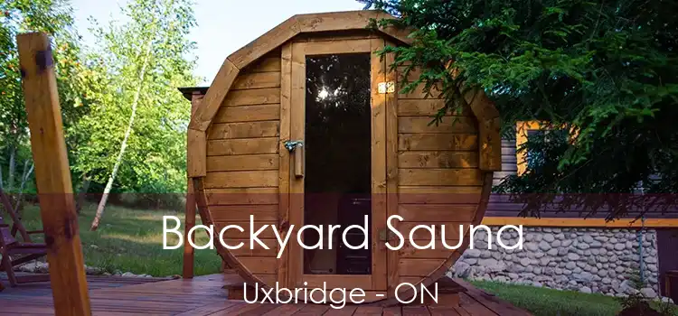  Backyard Sauna Uxbridge - ON