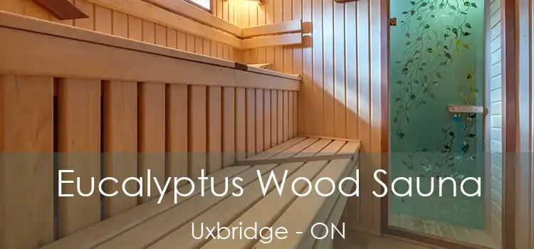  Eucalyptus Wood Sauna Uxbridge - ON