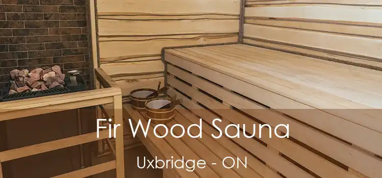  Fir Wood Sauna Uxbridge - ON