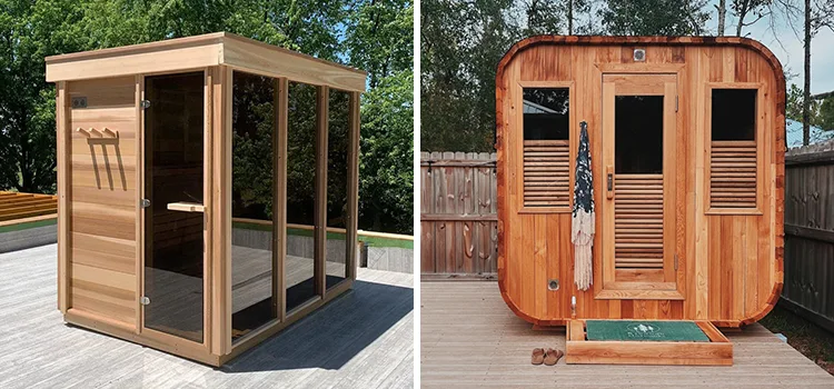 Wood-Fired Cube Sauna Repair in Uxbridge, ON