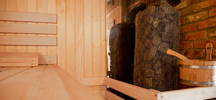 Hemlock Wood Sauna Renovation Services in Uxbridge, Ontario