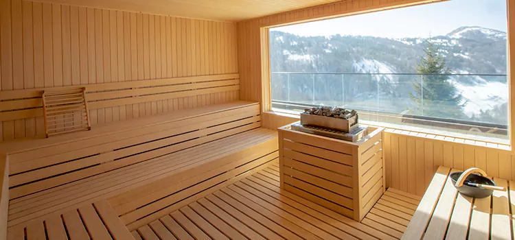 Sauna Custom Build Floor Installation Service in Uxbridge, Ontario