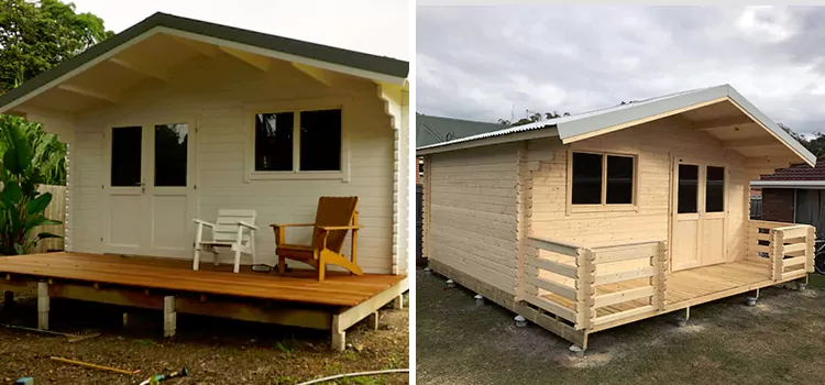Outdoor Sauna Shed in Uxbridge, ON