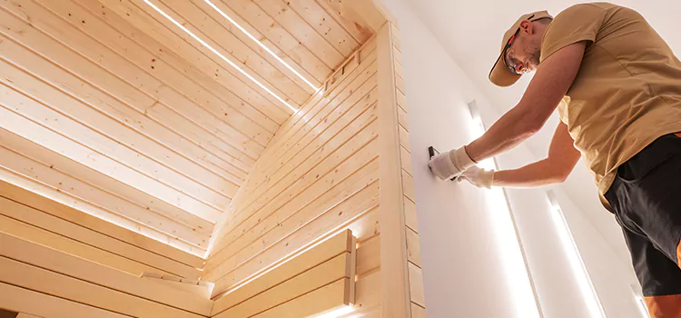 Luxury Spa-grade Sauna Setup in Uxbridge, Ontario