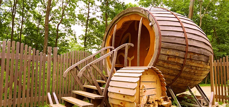 360° Panoramic Bubble Window Sauna Installation Services in Uxbridge, Ontario