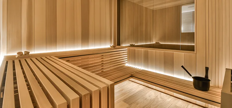 Cedar Wood Sauna Customization in Uxbridge, ON