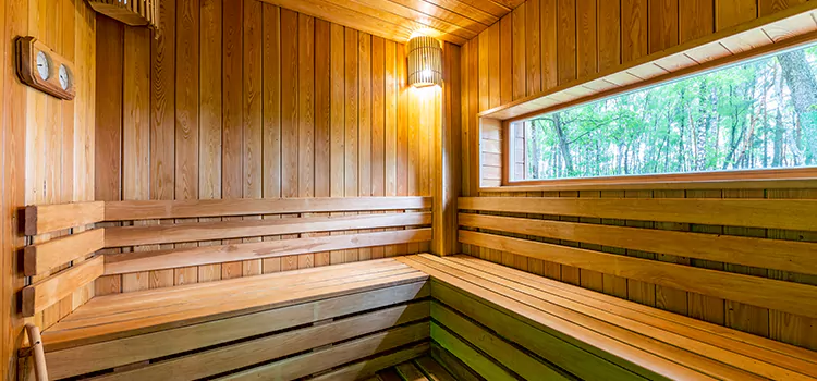Indoor Modern Sauna Setup Services in Uxbridge, ON