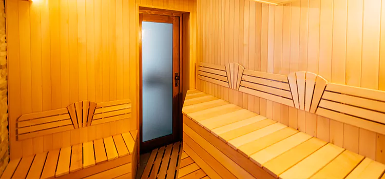 Old Cabin Conversion To Sauna in Uxbridge, Ontario