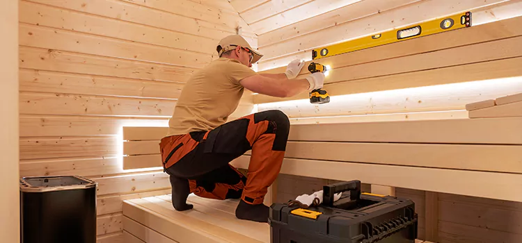 Outdoor Sauna Installation Service in Uxbridge, ON
