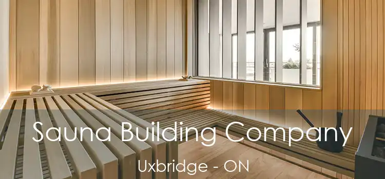  Sauna Building Company Uxbridge - ON