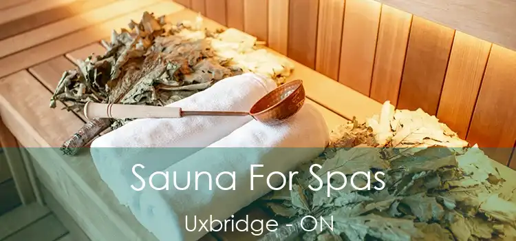  Sauna For Spas Uxbridge - ON